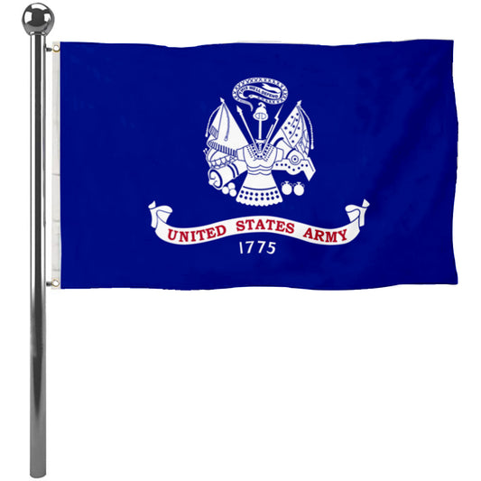 Fyon The Field of the United States Army Flag Banner
