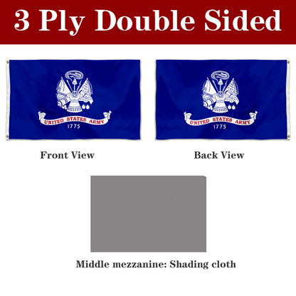 Fyon The Field of the United States Army Flag Banner