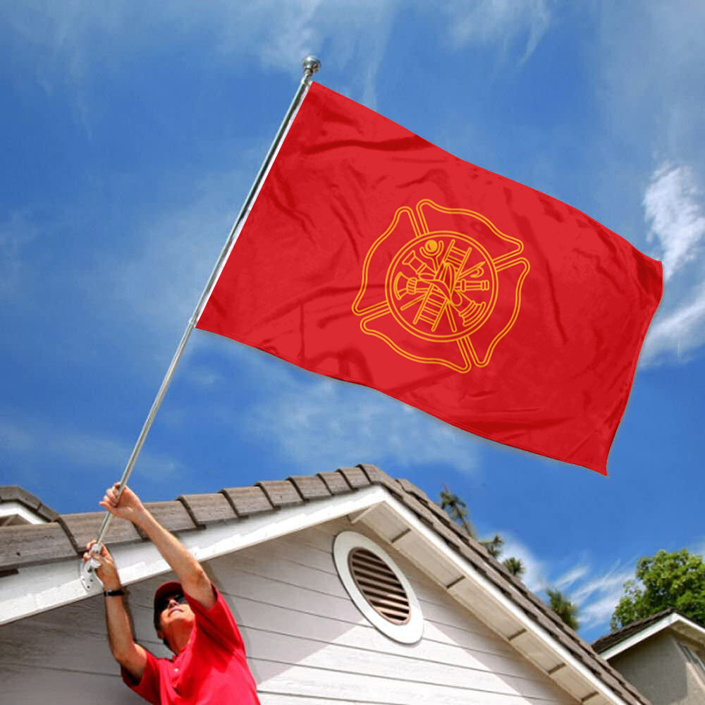 Fyon Firefighters Flag Banner