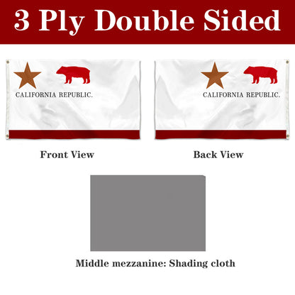 Fyon First Bear of California (1846) Flag Banner