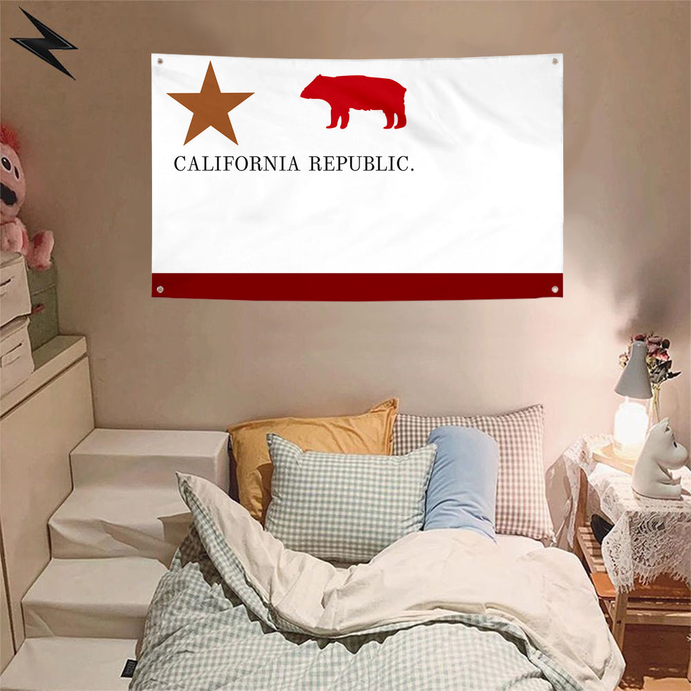 Fyon First Bear of California (1846) Flag Banner