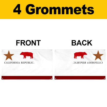 Fyon First Bear of California (1846) Flag Banner