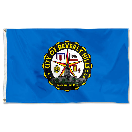 Fyon Beverly Hills, California Flag Banner