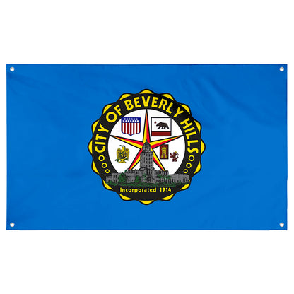 Fyon Beverly Hills, California Flag Banner