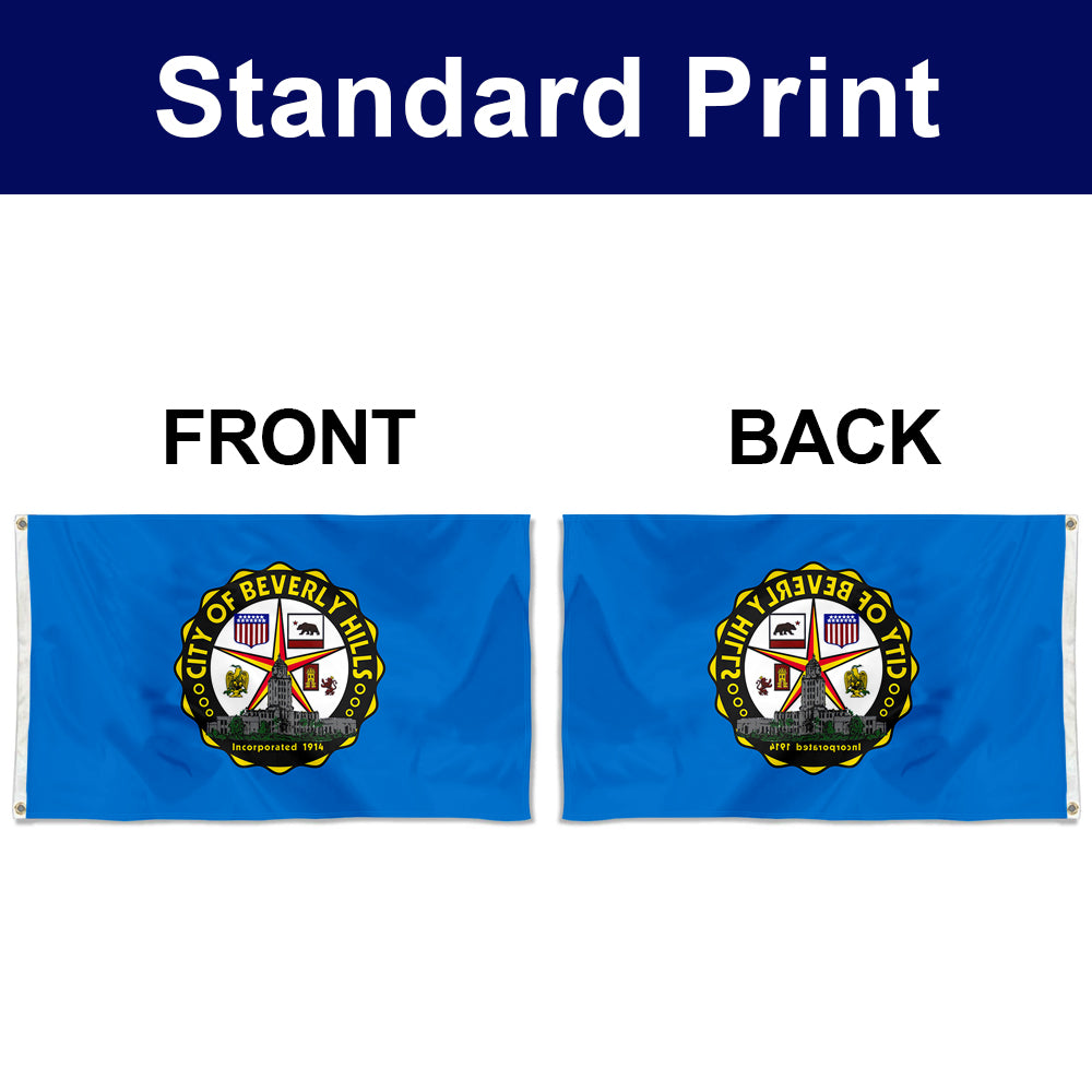 Fyon Beverly Hills, California Flag Banner