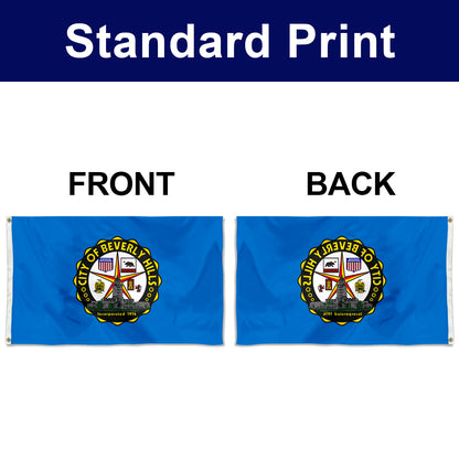 Fyon Beverly Hills, California Flag Banner