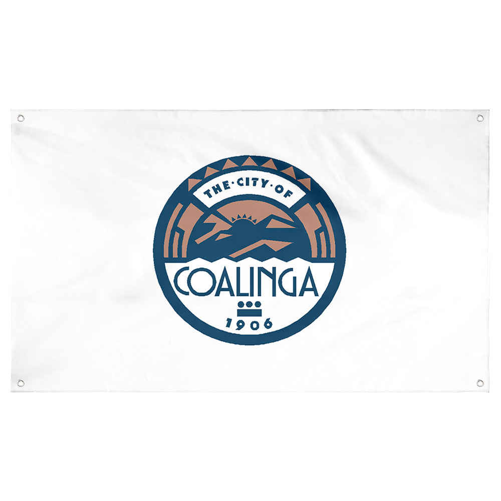 Fyon Coalinga, California Flag Banner