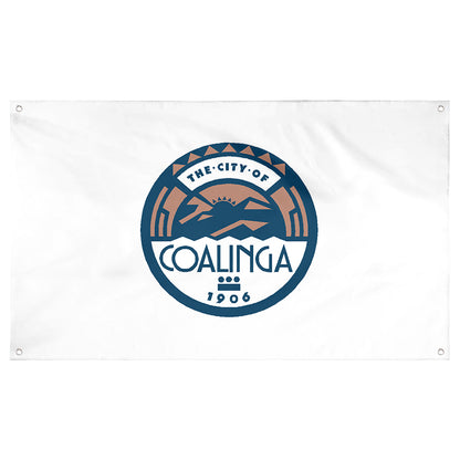 Fyon Coalinga, California Flag Banner