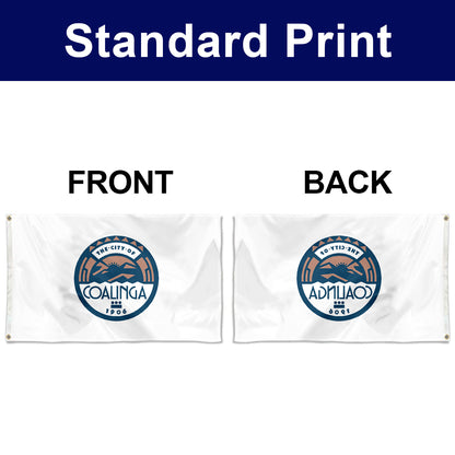 Fyon Coalinga, California Flag Banner