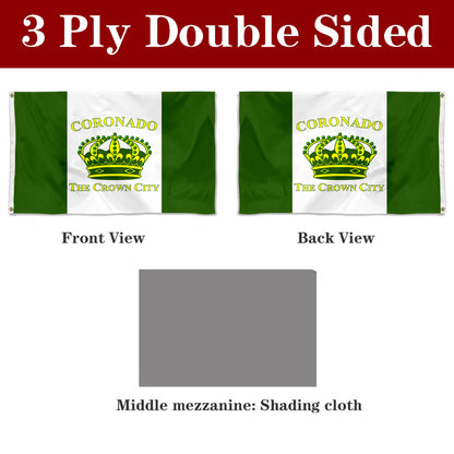 Fyon Coronado, California Flag Banner