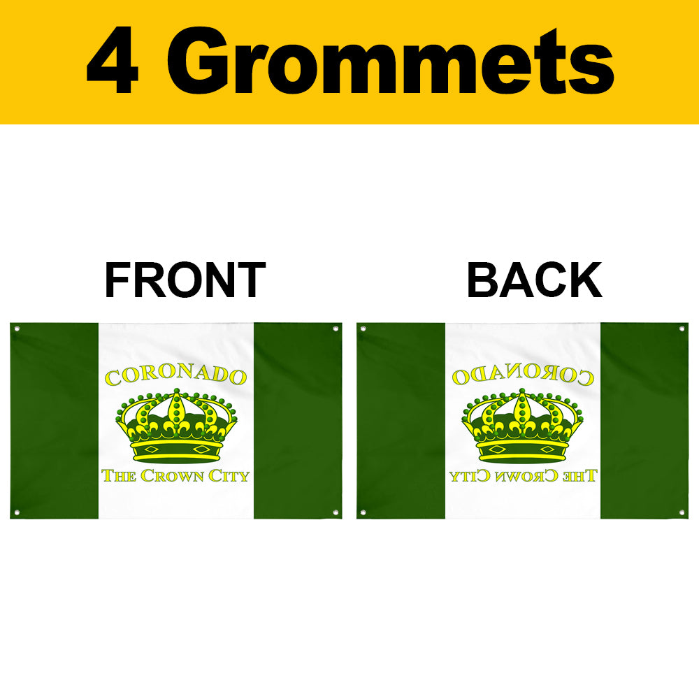 Fyon Coronado, California Flag Banner