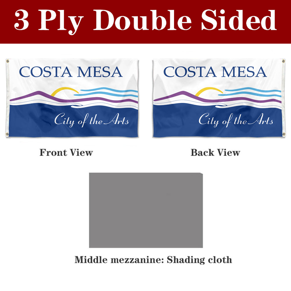 Fyon Costa Mesa, California Flag Banner