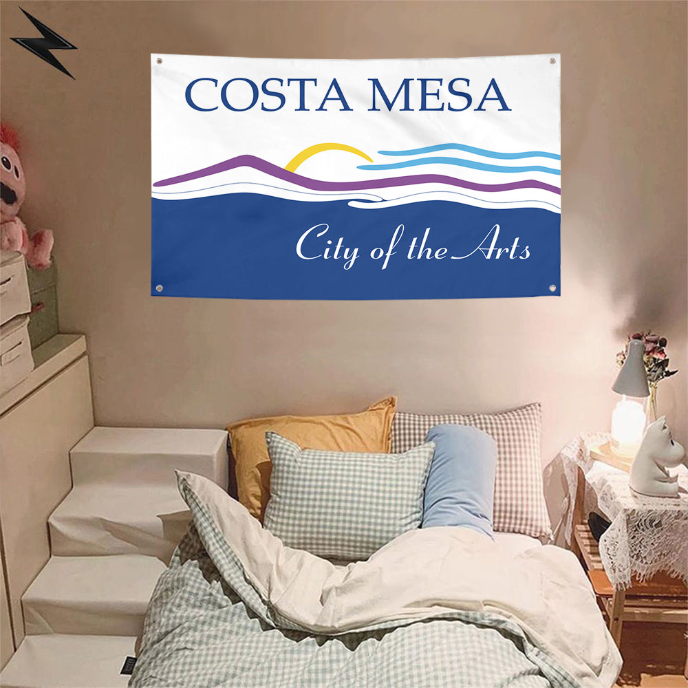 Fyon Costa Mesa, California Flag Banner