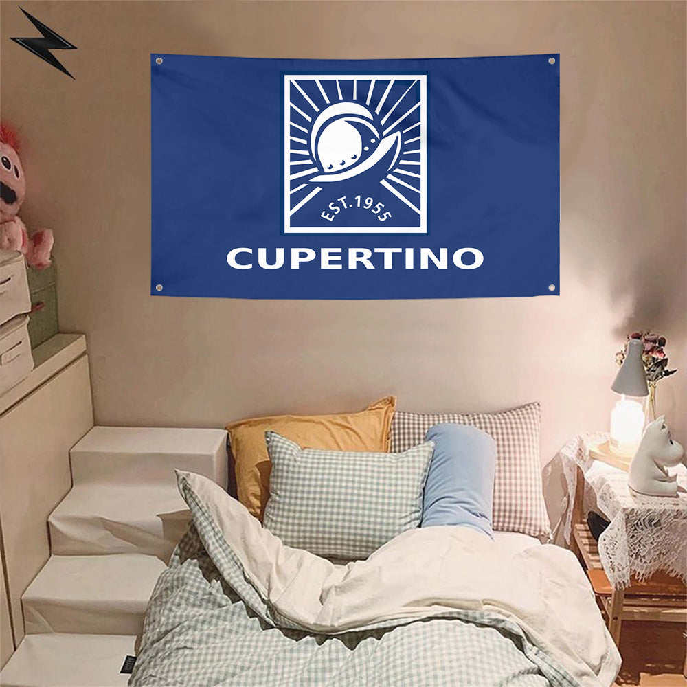 Fyon Cupertino, California Flag Banner