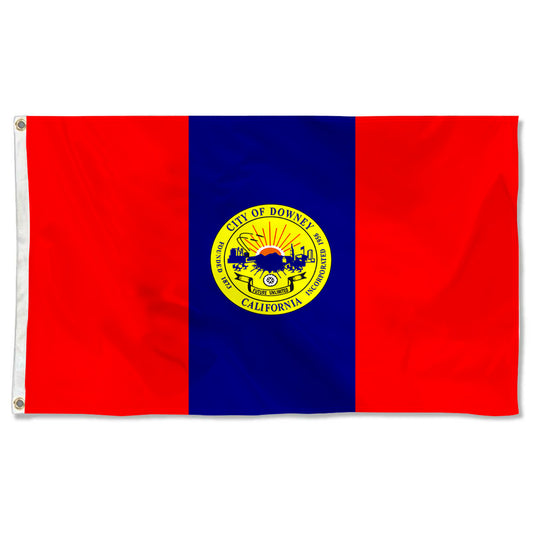 Fyon Downey, California Flag Banner