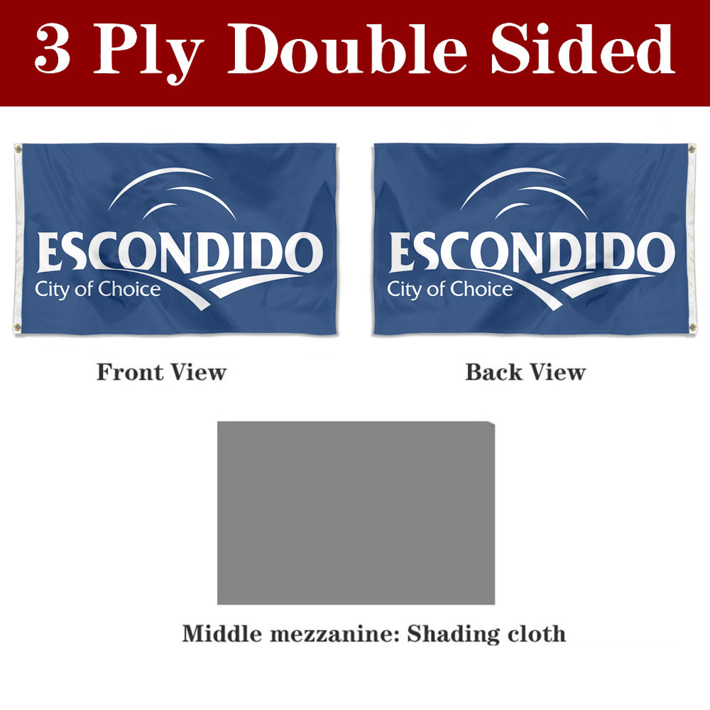 Fyon Escondido, California Flag Banner