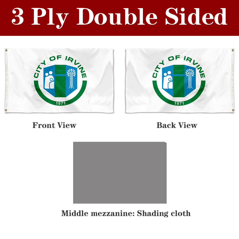 Fyon Irvine, California Flag Banner