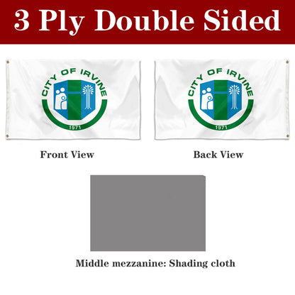 Fyon Irvine, California Flag Banner