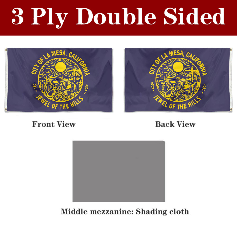 Fyon La Mesa, California Flag Banner