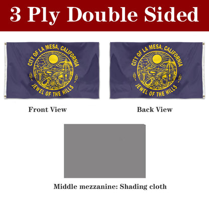 Fyon La Mesa, California Flag Banner