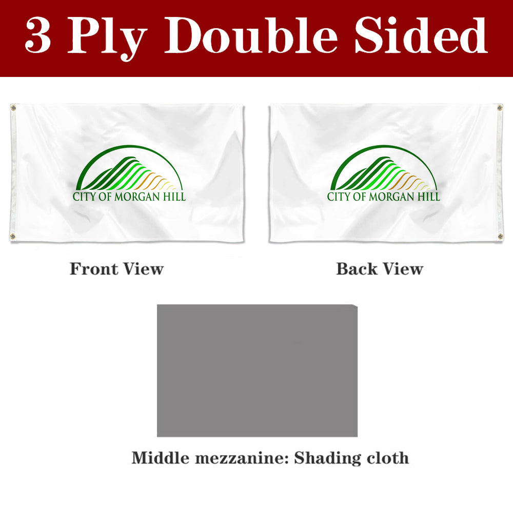 Fyon Morgan Hill, California Flag Banner