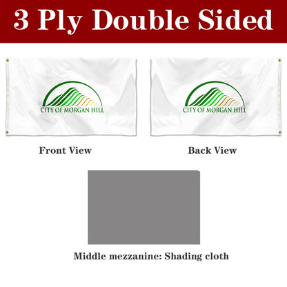 Fyon Morgan Hill, California Flag Banner