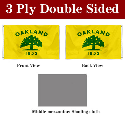 Fyon Oakland, California Flag Banner