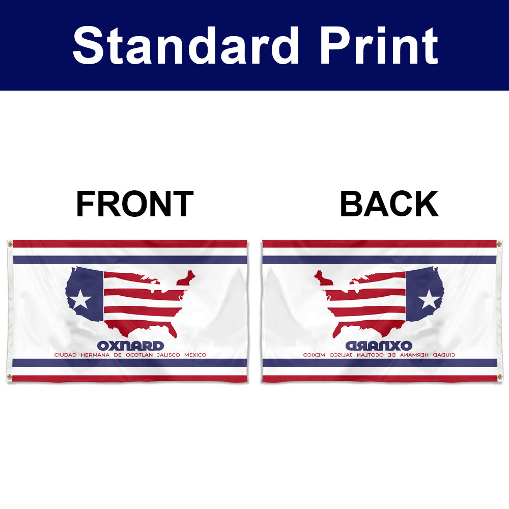 Fyon Oxnard, California Flag Banner