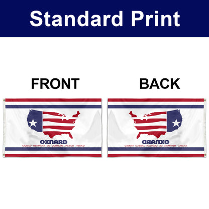 Fyon Oxnard, California Flag Banner