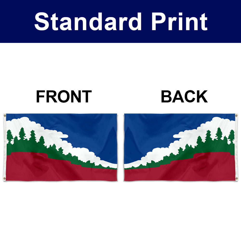 Fyon Paradise, California Flag Banner