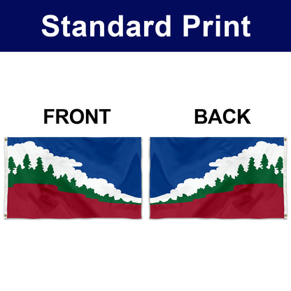 Fyon Paradise, California Flag Banner