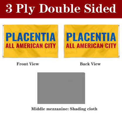 Fyon Placentia, California Flag Banner
