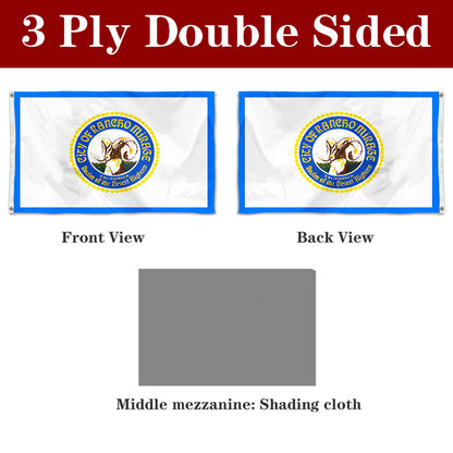 Fyon Rancho Mirage, California Flag Banner