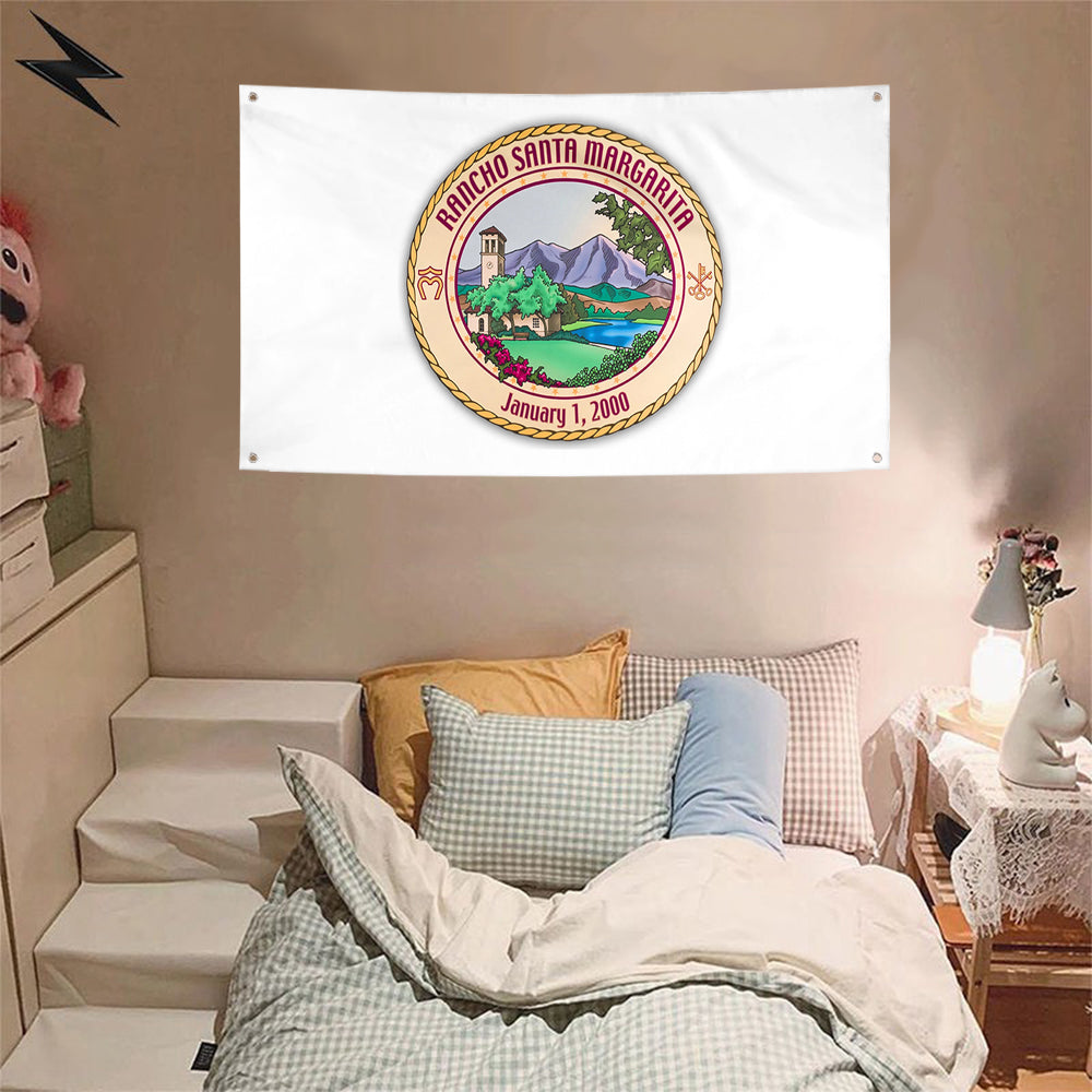 Fyon Rancho Santa Margarita, California Flag Banner