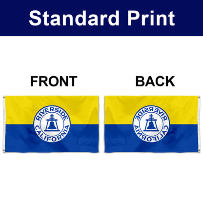 Fyon Riverside, California Flag Banner (1967–2020)