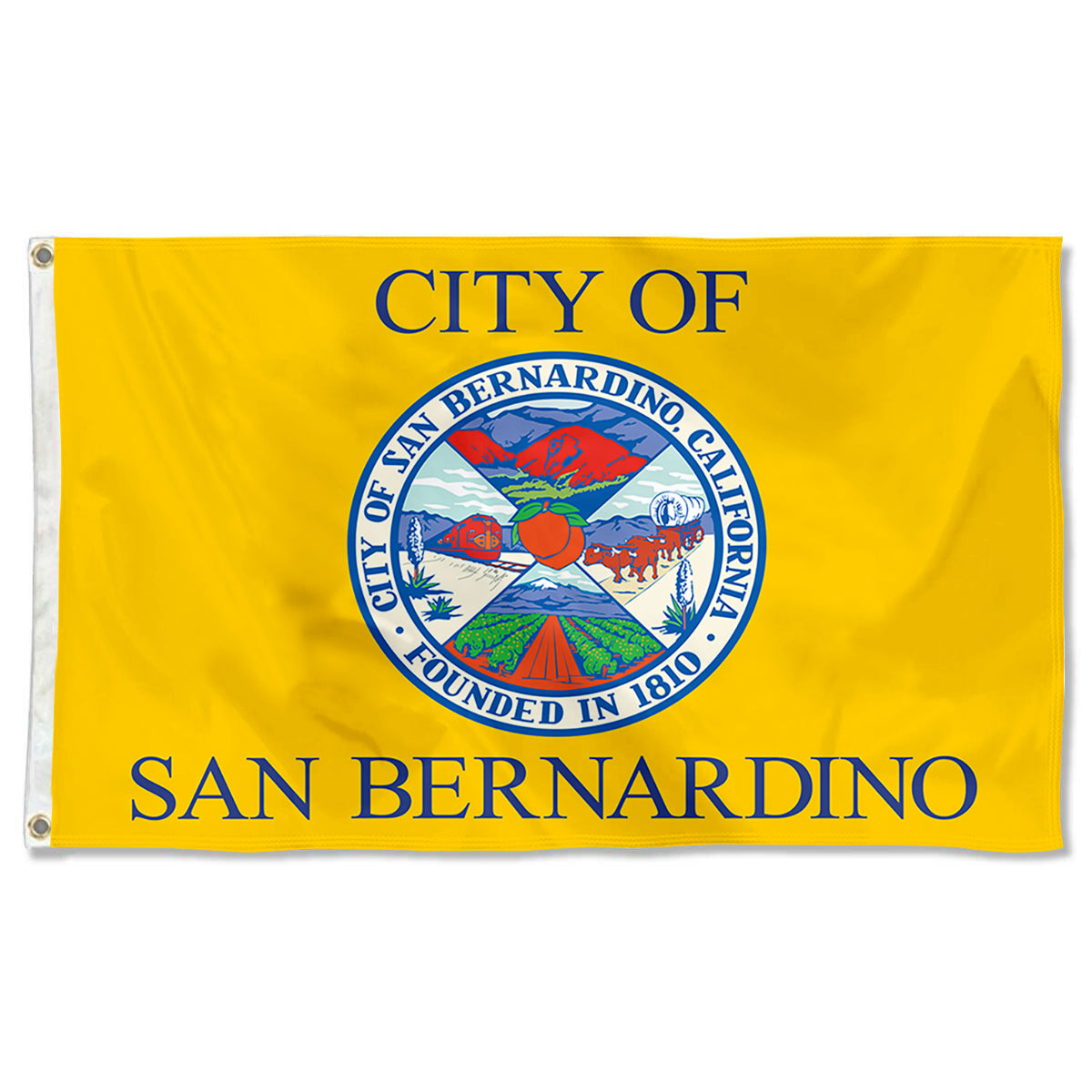 Fyon San Bernardino, California Flag Banner