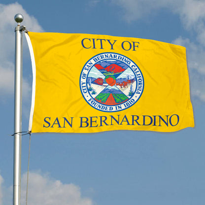Fyon San Bernardino, California Flag Banner