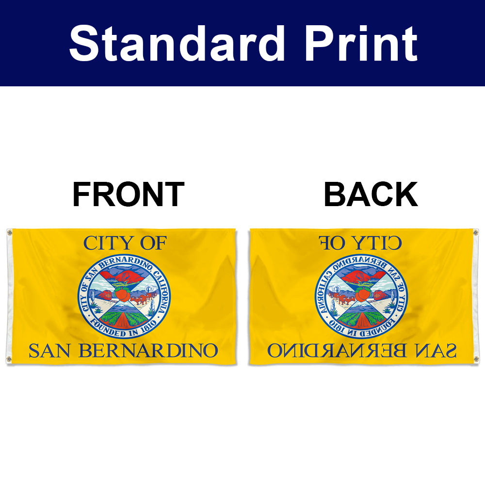 Fyon San Bernardino, California Flag Banner