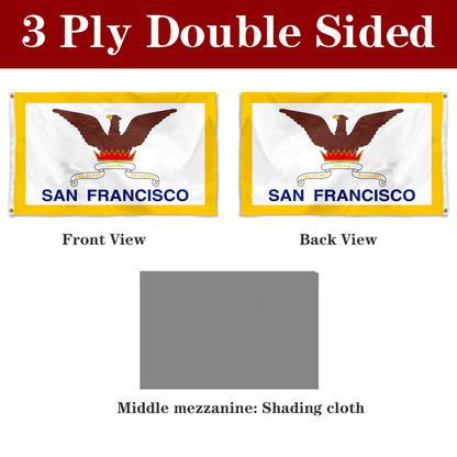 Fyon San Francisco, California Flag Banner