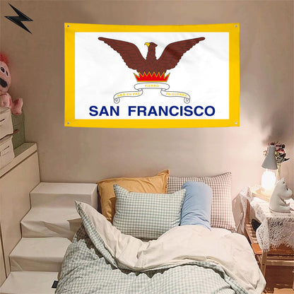 Fyon San Francisco, California Flag Banner