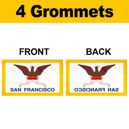 Fyon San Francisco, California Flag Banner