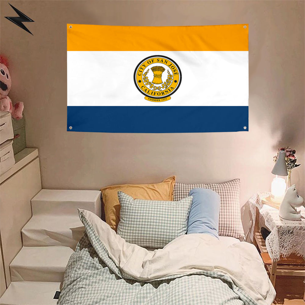 Fyon San José, California Flag Banner