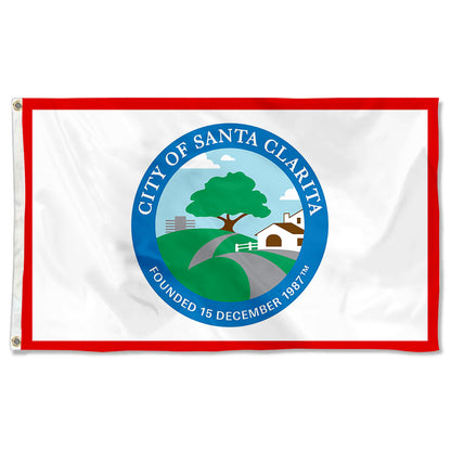 Fyon Santa Clarita, California Flag Banner