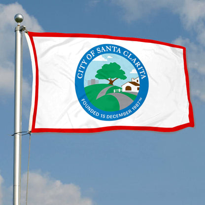 Fyon Santa Clarita, California Flag Banner