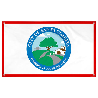 Fyon Santa Clarita, California Flag Banner