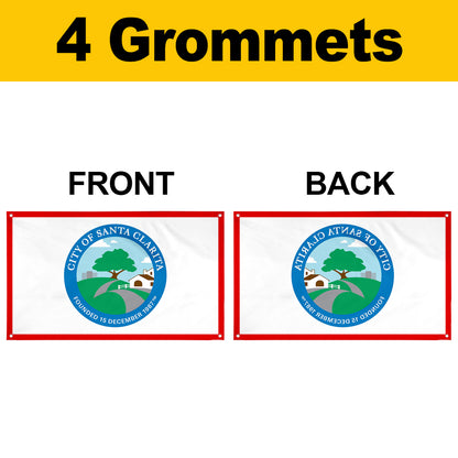 Fyon Santa Clarita, California Flag Banner