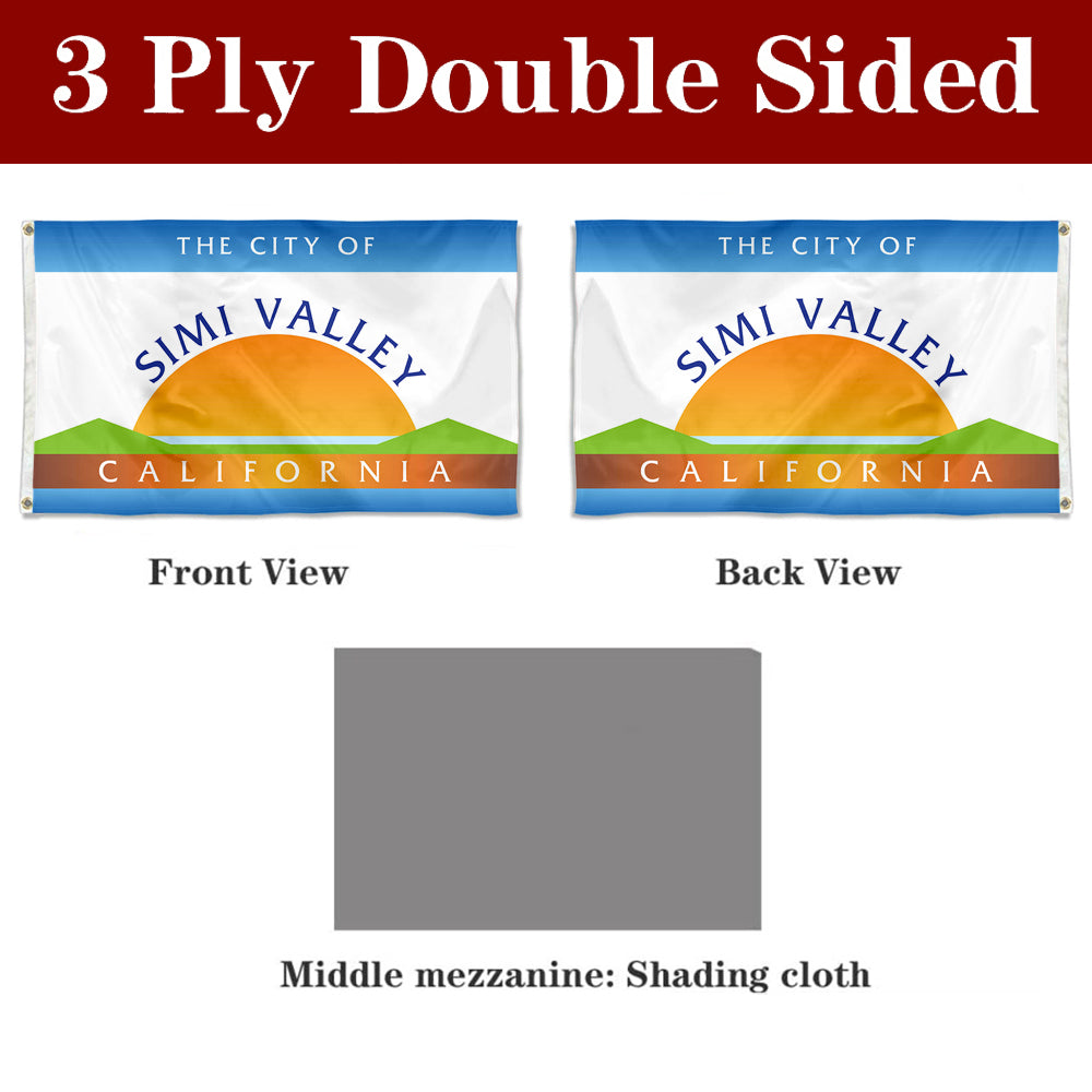 Fyon Simi Valley, California Flag Banner