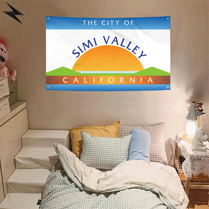 Fyon Simi Valley, California Flag Banner