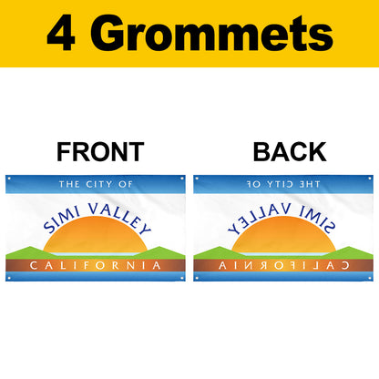 Fyon Simi Valley, California Flag Banner