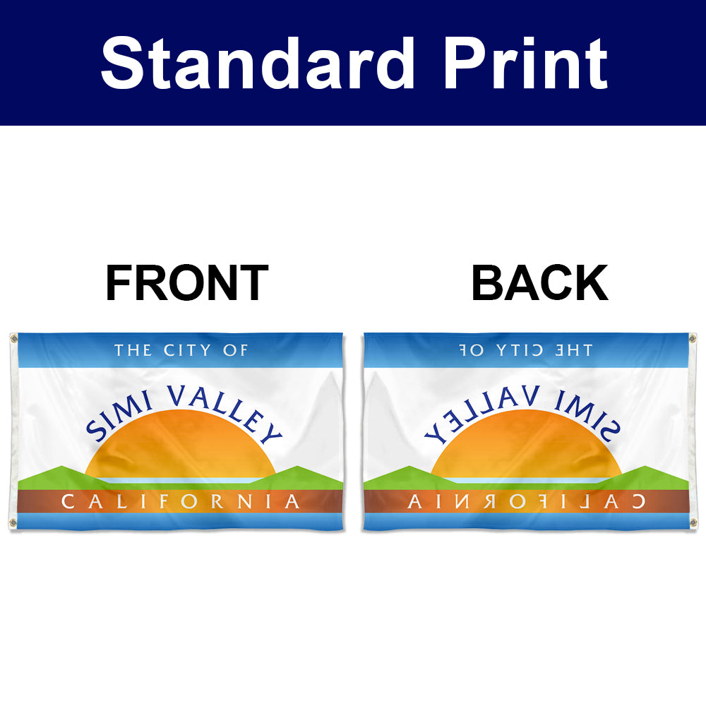 Fyon Simi Valley, California Flag Banner